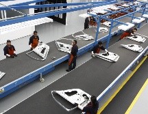 Conoce los principales destinos de los vehículos ligeros fabricados en territorio mexicano y el panorama actual de la industria automotriz. EFE / ARCHIVO