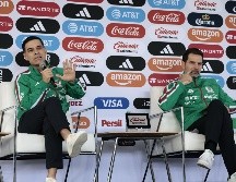 El técnico de la Selección Mexicana de futbol Rafael Márquez el excentral busca tener una carrera igual de laureada que como la que tuvo dentro del rectángulo verde. EFE/J. Méndez.