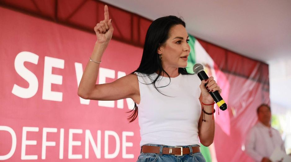 La diputada Mery Pozos respondió a las acusaciones del gobernador Pablo Lemus negando oponerse a los recursos para El Zapotillo. ESPECIAL.