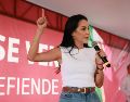 La diputada Mery Pozos respondió a las acusaciones del gobernador Pablo Lemus negando oponerse a los recursos para El Zapotillo. ESPECIAL.