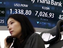 La subida de los rendimientos presiona a la bolsa, y esto se vio reflejado en todos los indicadores neoyorquinos hoy. EFE/YONHAP