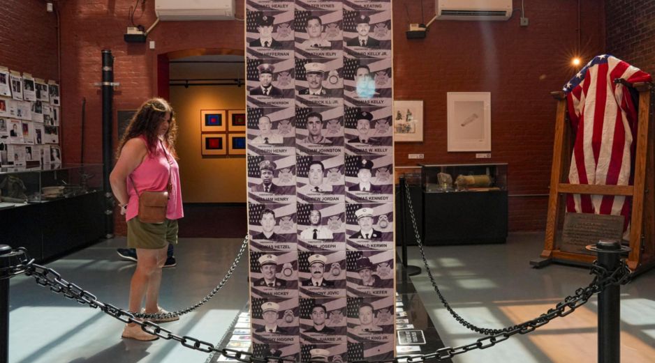La exposición está organizada por Ground Zero 360, una organización sin ánimo de lucro. EFE / A. COLMENARES