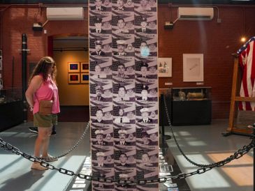 La exposición está organizada por Ground Zero 360, una organización sin ánimo de lucro. EFE / A. COLMENARES