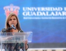 La Rectora General, maestra Karla Planter Pérez, dijo que la distribución del presupuesto incluye continuar con la construcción de los centros universitarios de Tlaquepaque, Chapala, Guadalajara y Tlajomulco. EL INFORMADOR / A. NAVARRO