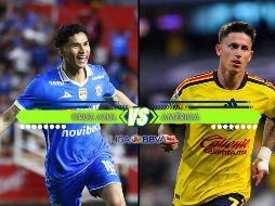 Cruz Azul y América se enfrentan en la Jornada 8 del Apertura 2026 de la Liga MX. ESPECIAL / IMAGO7 y CANVA