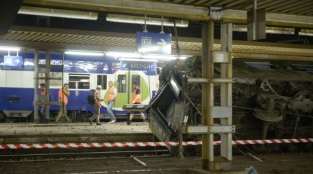 El accidente del tren regional tuvo lugar entre Tourville y Elbeuf-Saint-Aubin, a la altura del municipio de Cléon. AFP/ARCHIVO