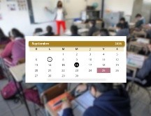 La suspensión del 25 de septiembre se une con los días sábado 26 y domingo 27, formando así un fin de semana largo para las familias. ESPECIAL / EL INFORMADOR y SEP