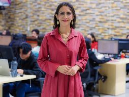 Laura Imelda Pérez Segura, presidenta municipal de Tlaquepaque, destacó los avances de su administración en programas sociales, seguridad y combate a la corrupción. EL INFORMADOR/A. Navarro