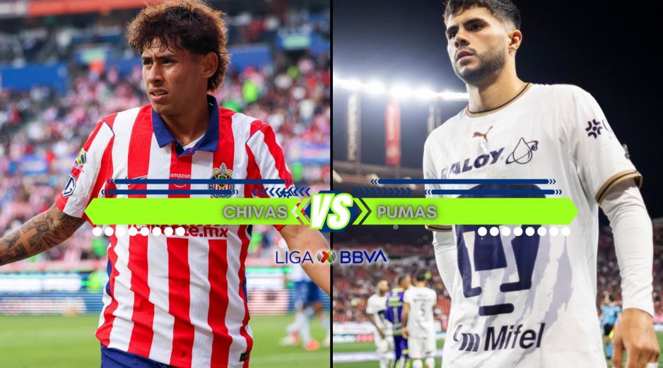 Tapatíos y capitalinos se enfrentan este domingo en el Estadio AKRON por la Jornada 8 del Apertura 2026 de la Liga MX. ESPECIAL / IMAGO7 y CANVA