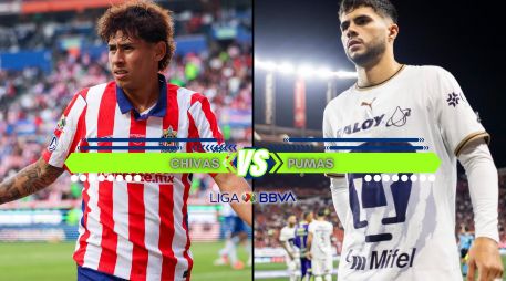 Tapatíos y capitalinos se enfrentan este domingo en el Estadio AKRON por la Jornada 8 del Apertura 2026 de la Liga MX. ESPECIAL / IMAGO7 y CANVA