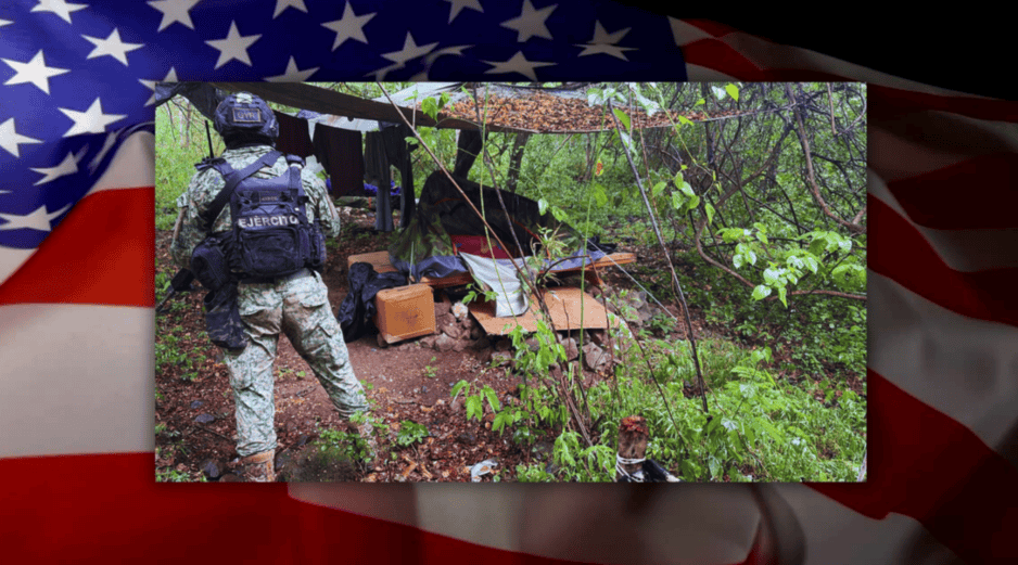 El Ejército desmanteló un centro de producción de metanfetamina del Cártel de los Reyes, en Santa María del Oro, un municipio de la zona limítrofe entre Jalisco y Michoacán. ESPECIAL