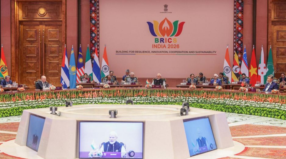 La cumbre de los BRICS se celebra en Nueva Delhi durante dos jornadas. EFE / EPA / Indian Ministry of External Foreign Affairs