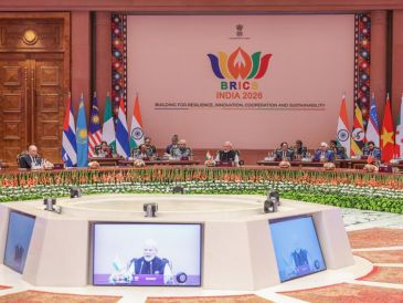 La cumbre de los BRICS se celebra en Nueva Delhi durante dos jornadas. EFE / EPA / Indian Ministry of External Foreign Affairs