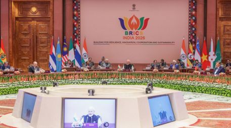 La cumbre de los BRICS se celebra en Nueva Delhi durante dos jornadas. EFE / EPA / Indian Ministry of External Foreign Affairs