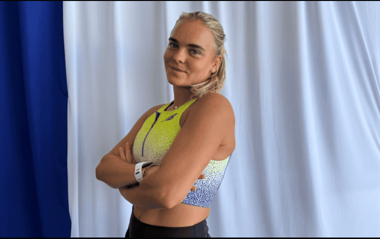 El 2026 ha representado para Sara Bejlek el introducirse a la élite del tenis femenino. EL INFORMADOR