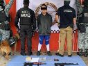En el operativo también participó el escuadrón canino K9 de la Secretaría de Seguridad del Estado. ESPECIAL
