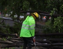 Protección civil y Bomberos continúan realizando recorridos por calles de la ciudad para descartar mayores daños. ESPECIAL / Bomberos de Guadalajara