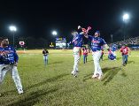Los Olmecas reaccionaron con agresividad en el bateo para apalear a los Toros, igualando la final de la Liga Mexicana de Beisbol y garantizando el regreso de la serie a la frontera. IMAGO7.