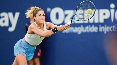 Renata Zarazúa. La mexicana debutará en el torneo de Guadalajara en la modalidad  de dobles. AFP