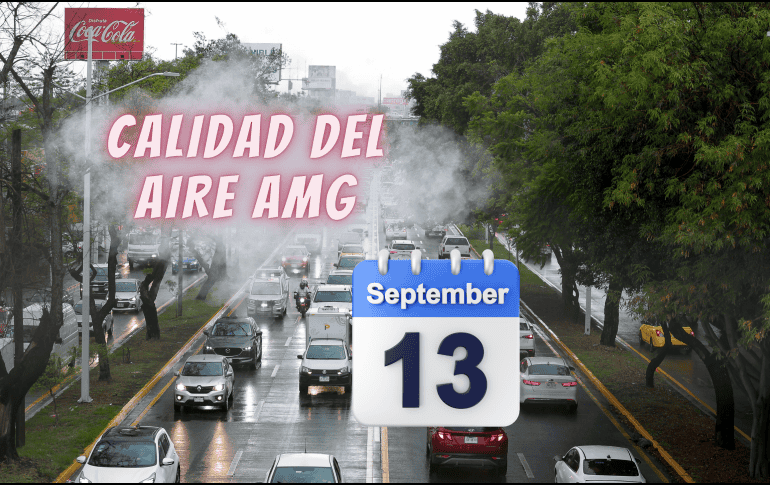 La mañana de este domingo 13 de septiembre en Guadalajara se registra buena calidad del aire en Atemajc con 9 puntos IMECA. EL INFORMADOR / ARCHIVO