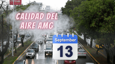 La mañana de este domingo 13 de septiembre en Guadalajara se registra buena calidad del aire en Atemajc con 9 puntos IMECA. EL INFORMADOR / ARCHIVO