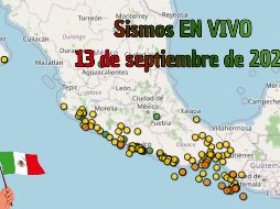 EN VIVO | Sismos en México | Domingo 13 de septiembre. ESPECIAL / SSN