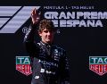 El italiano Andrea Kimi Antonelli (Mercedes), líder del campeonato, ganó este domingo el Gran Premio de España, el decimocuarto del Mundial de Fórmula Uno y la primera carrera de toda la historia disputada en el Madring. EFE/ A. Martin