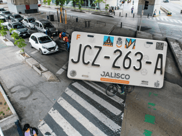 El extravío o robo de placas vehiculares en Jalisco permite a los conductores solicitar una reposición gratuita. EL INFORMADOR/ARCHIVO