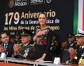 Las Fuerzas Armadas y juventudes militares reiteraron su lealtad y compromiso con la soberanía de México. ESPECIAL/Presidencia de México
