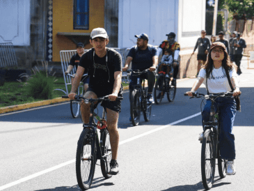 Rodar en la Vía Recreactiva  es una buena forma de hacer ejercicio en la ciudadEL INFORMADOR / J. ACOSTA