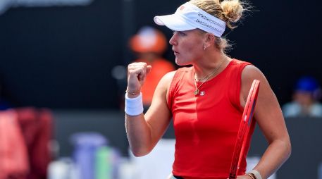 Una agresiva Peyton Stearns aprovechó las desconcentraciones de Emiliana Arango para despacharla en dos sets y avanzar a la segunda fase del torneo tapatío. CORTESÍA/GDL OPEN.