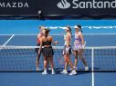 Renata Zarazúa y Kayla Day quedan eliminadas en la primera ronda de dobles del Guadalajara Open 2026 tras caer en sets corridos. CORTESÍA/GDL OPEN.