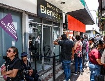 Los pagos regresarán de manera normal en las sucursales el jueves 17 de septiembre. EL INFORMADOR / ARCHIVO