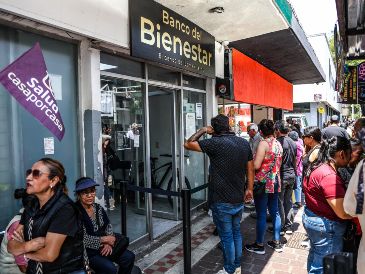 Los pagos regresarán de manera normal en las sucursales el jueves 17 de septiembre. EL INFORMADOR / ARCHIVO