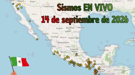EN VIVO | Sismos en México | Lunes 14 de septiembre. ESPECIAL / SSN