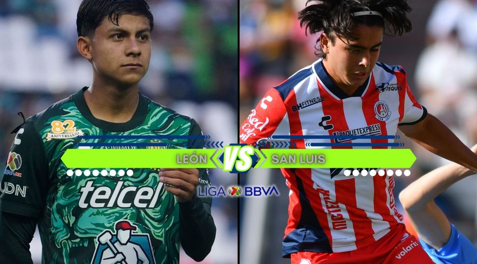 La actividad de la J8 llega a su fin este lunes, cuando los Esmeraldas de León reciban al Atlético de San Luis en su casa. ESPECIAL / IMAGO7 y CANVA