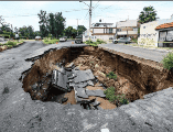 Los socavones son consecuencia, principalmente, de la vieja infraestructura de la ciudad. EL INFORMADOR / A. NAVARRO
