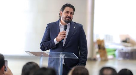 Amaury Vergara resaltó el trabajo que ha realizado el equipo dirigido por Gabriel Milito y reconoció especialmente el aporte de los surgidos de las fuerzas básicas. EL INFORMADOR / A. Navarro