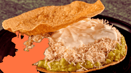La tostada es un platillo típico de este municipio del sur de Jalisco. ESPECIAL / CANVA