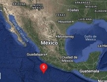 El sismo ocurrió a las 14:38 horas con 10 km de profundidad y no dejó afectaciones materiales. X/@SismologicoMX.