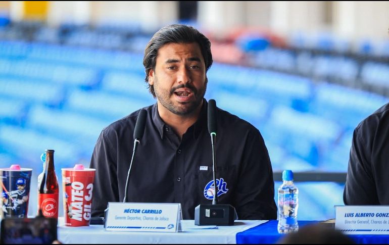 Héctor Carrillo, gerente deportivo de los Charros. EL INFORMADOR / J. ACOSTA