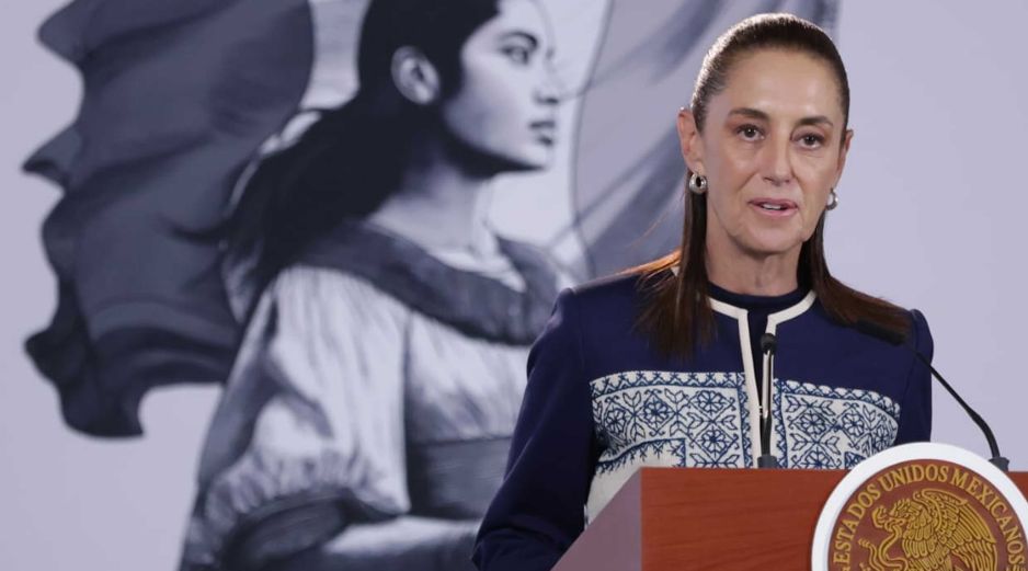 Sheinbaum insistió en que con la Cuarta Transformación se busca recuperar la dignidad de los mexicanos. SUN/F. Rojas