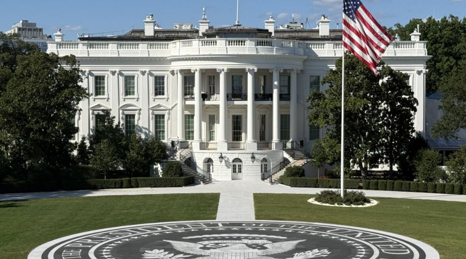 El mandatario de EU presumió una fotografía de la nueva construcción en su red Truth Social. TRUTH SOCIAL/@realDonaldTrump