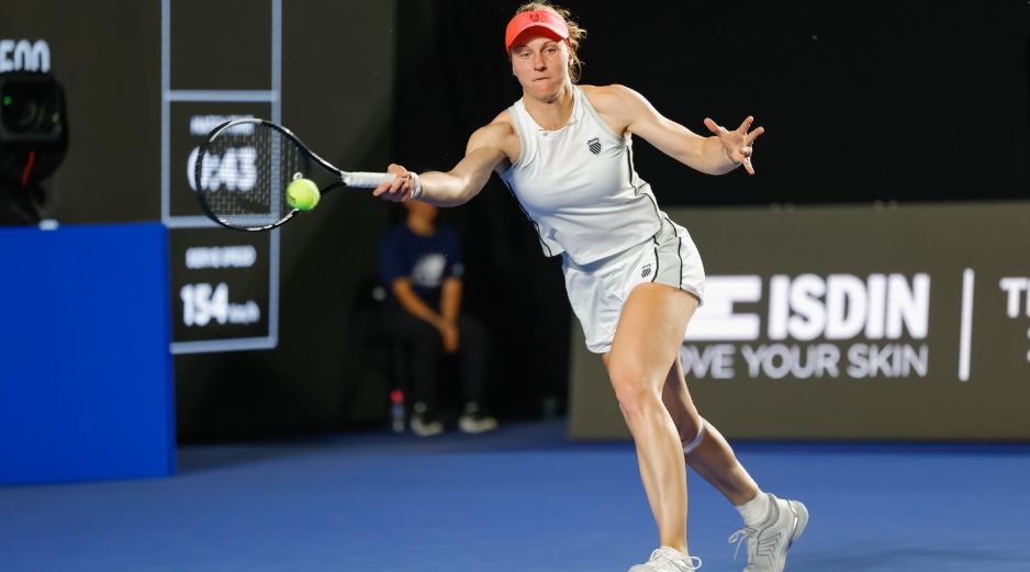 La rusa Liudmila Samsonova eliminó a la francesa Elsa Jacquemont en la primera etapa del Guadalajara Open. CORTESIA / GDL OPEN