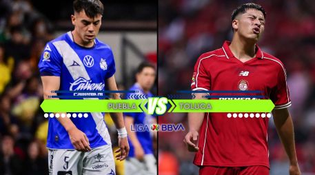 Puebla y Toluca se enfrentan en la cancha del Estadio Cuauhtémoc en partido correspondiente a la fecha 7 del Apertura 2026. ESPECIAL / IMAGO7 y CANVA