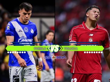 Puebla y Toluca se enfrentan en la cancha del Estadio Cuauhtémoc en partido correspondiente a la fecha 7 del Apertura 2026. ESPECIAL / IMAGO7 y CANVA