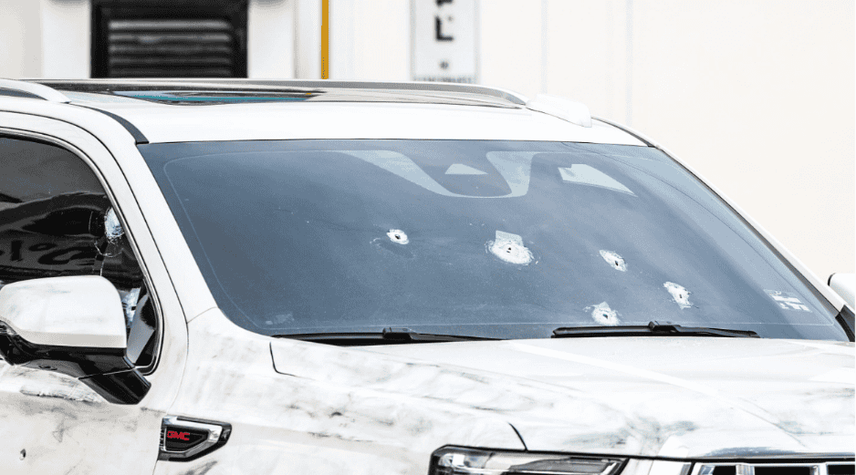 La camioneta fue interceptada por sujetos armados que dispararon en múltiples ocasiones contra la unidad antes de darse a la fuga con rumbo desconocido. EL INFORMADOR/ARCHIVO