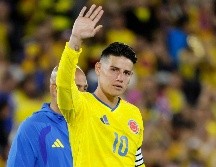 James Rodríguez es el jugador que más veces ha vestido la camiseta del equipo nacional de Colombia y es el segundo máximo artillero. EFE / ARCHIVO