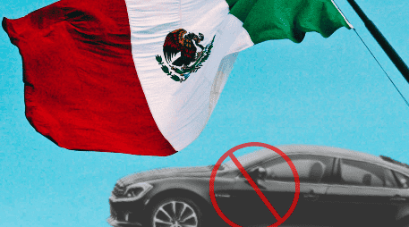 En Jalisco, llevar una banderita, puede sí o no ser motivo de multa. EL INFORMADOR/ARCHIVO