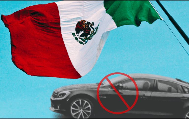 En Jalisco, llevar una banderita, puede sí o no ser motivo de multa. EL INFORMADOR/ARCHIVO